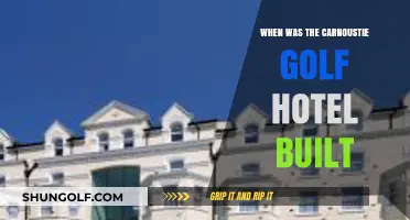 Carnoustie Golf Hotel: A Historical Journey to Its Construction