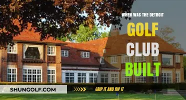 The Historic Detroit Golf Club: A Journey Through Its Origins