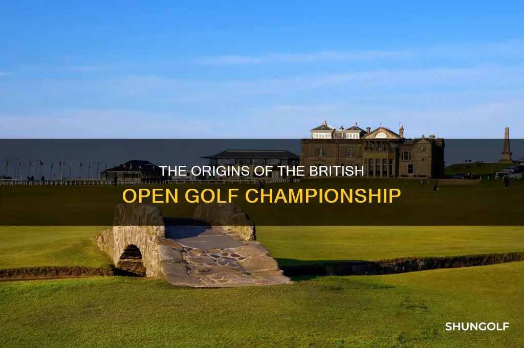 when was the first british open golf championship