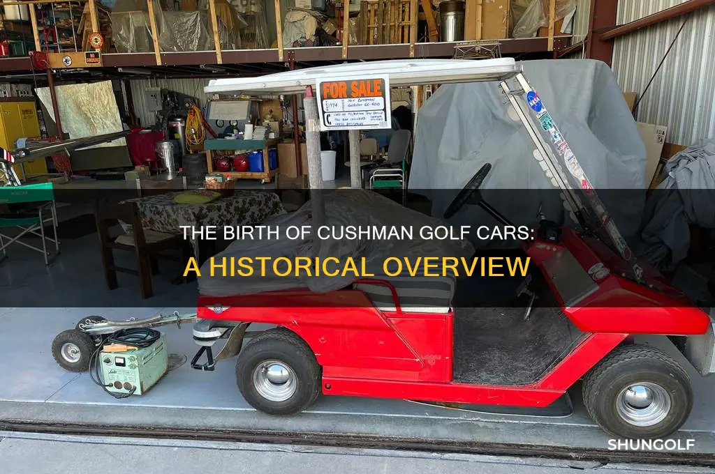 when was the first cushman golf car made