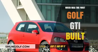 The Birth of a Legend: First Golf GTI's Creation Year