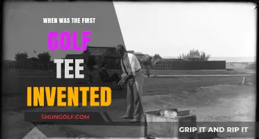 The Surprising History of the First Golf Tee Invention
