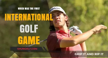 The Historic Origins of the First International Golf Match