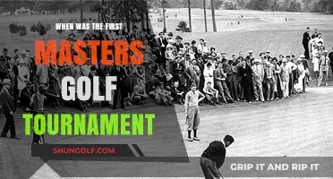 A Historic Tee-Off: The Inaugural Masters Golf Tournament