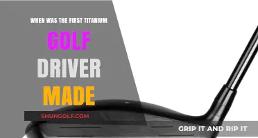 Revolutionizing the Game: The Genesis of Titanium Golf Drivers
