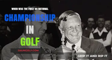 The Birth of US Golf: First National Championship Date