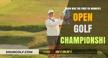 The Historic First US Women's Open Golf Championship