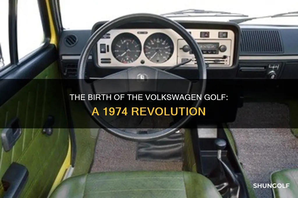 when was the first volkswagen golf made