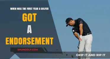 The First Golf Endorsement: A Historic Sponsorship Deal