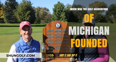 Exploring the Origins: When Was the Golf Association of Michigan Founded?