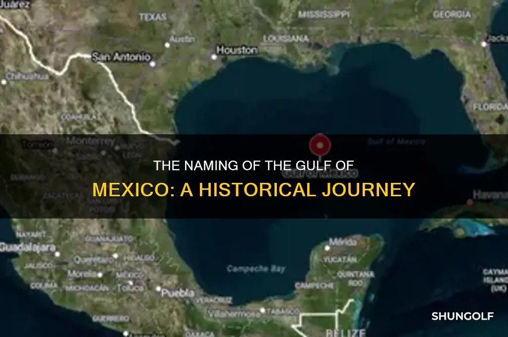 when was the golf of mexico named