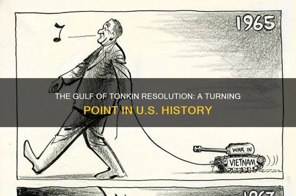 when was the golf of tonkin resilution
