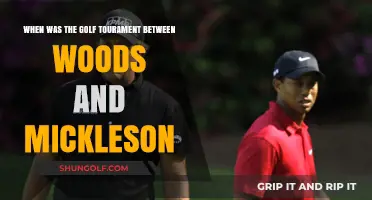 Woods vs. Mickelson: The Iconic Golf Matchup Date Revealed