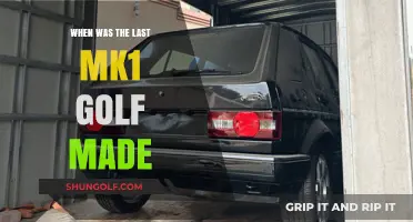 The Final Production Year of the Iconic Mk1 Golf Revealed