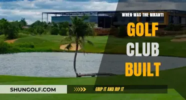 Discovering the Origins: Nikanti Golf Club's Construction Year Revealed