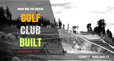 The Oregon Golf Club's Origins: A Historical Construction Timeline