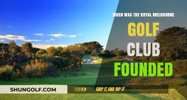 Discovering the Origins of Royal Melbourne Golf Club's Founding