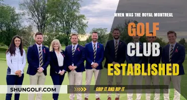 The Royal Montreal Golf Club's Historic Founding Date Revealed