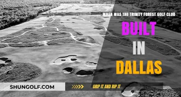 Trinity Forest Golf Club's Dallas Construction: A Historical Overview