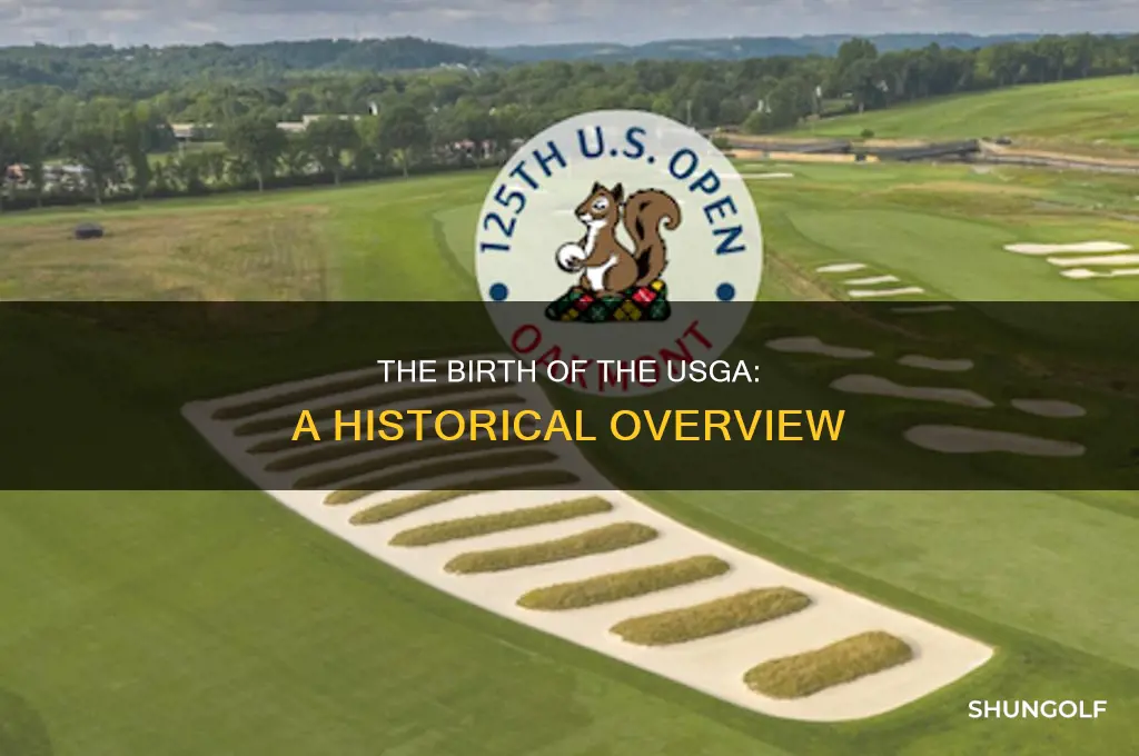 when was the united states golf association established