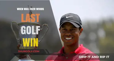 Tiger Woods' Last Golf Win: A Look Back at His Recent Victory