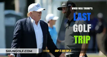 Trump's Final Golf Outing: A Look at His Last Presidential Trip