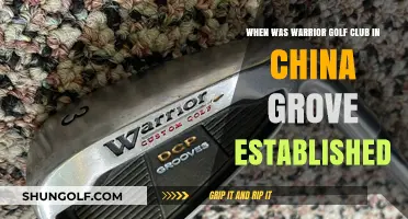Warrior Golf Club in China Grove: A History of Its Founding