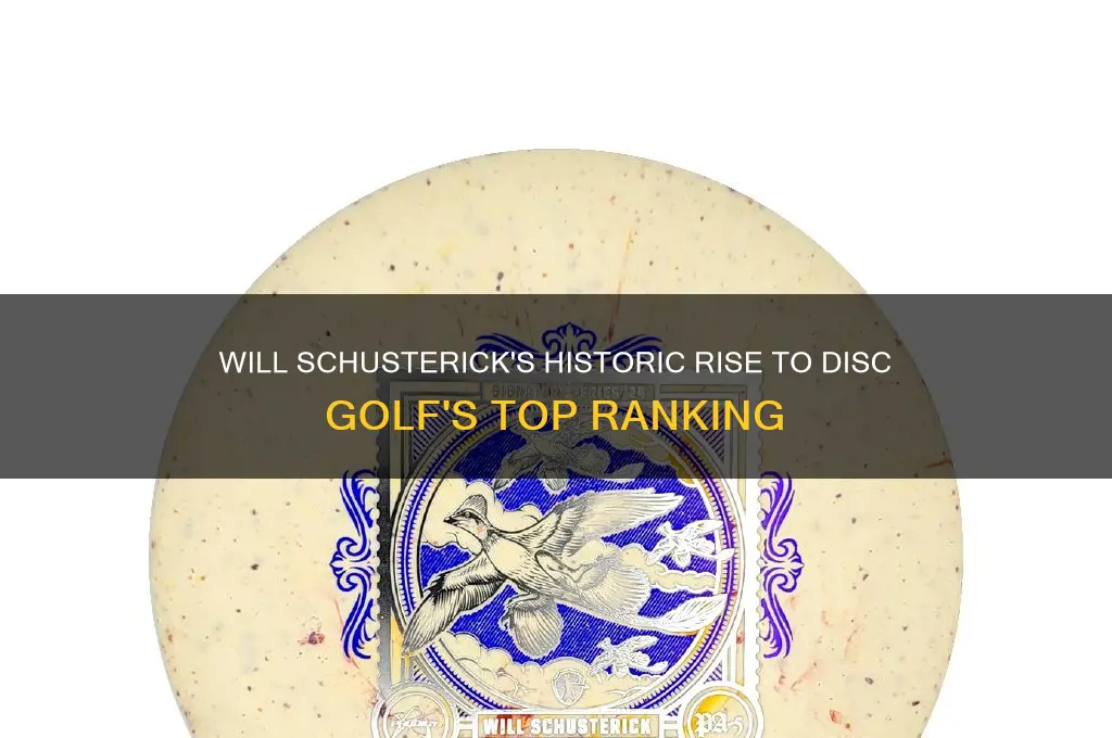 when was will schusterick world number 1 golfer