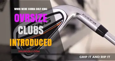 Cobra Golf-King Ovrsize Clubs: A Look at Their Introduction