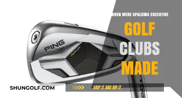 Spalding Executive Golf Clubs: A Historical Overview of Their Production Era