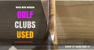 The Era of Wooden Golf Clubs: A Historical Overview