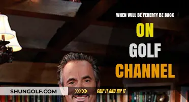 Golf Enthusiasts Await Feherty's Return to Golf Channel