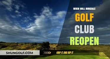 Birkdale Golf Club Reopening: Updates and Expected Timeline