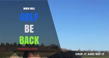When Will Golf Return? Anticipating the Comeback of the Greens
