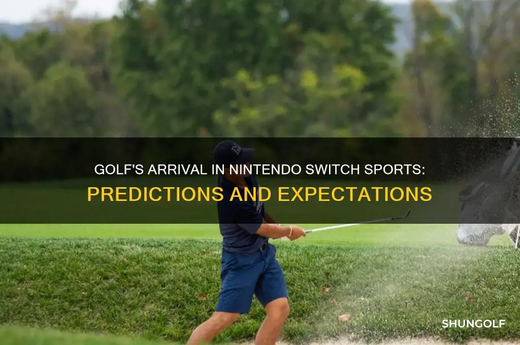 when will golf be on switch sports