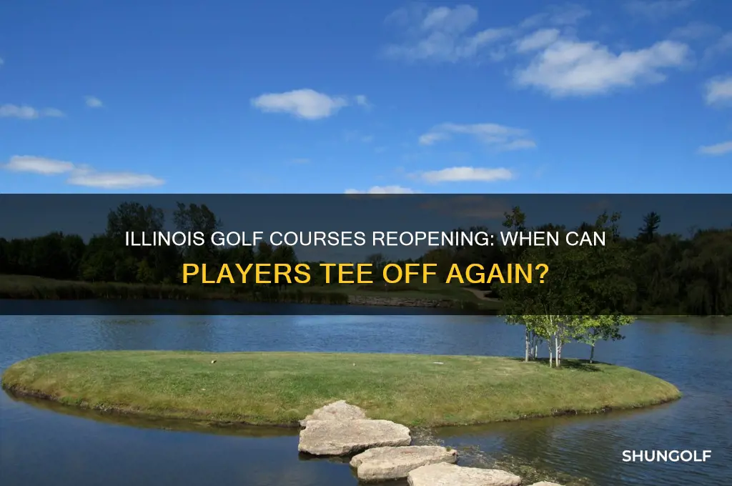 when will golf open in illinois