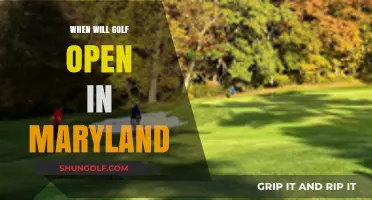 When Will Maryland Golf Courses Reopen? A Guide for Enthusiasts