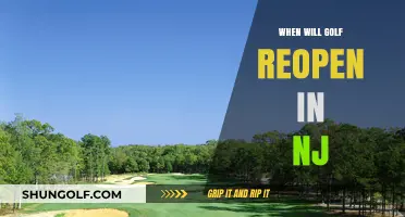 NJ Golf Reopening: When Can Players Tee Off Again?