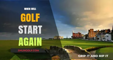 When Will Golf Resume? Anticipating the Return to the Greens