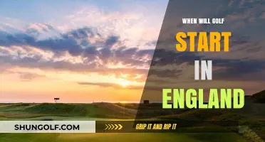 England's Golf Courses Reopen: When Can Players Tee Off Again?
