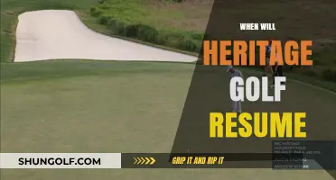 Heritage Golf Resumption Updates: When Will Play Restart?