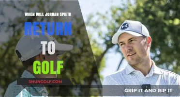 Jordan Spieth's Golf Comeback: Anticipated Return Date and Expectations