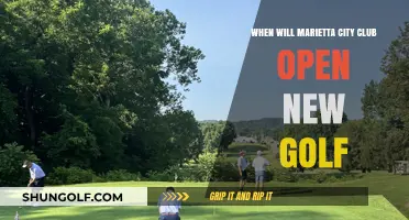 Marietta City Club's New Golf Course Opening Date Revealed