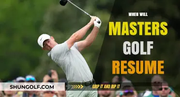 When Will Masters Golf Resume? Anticipated Return Date Revealed