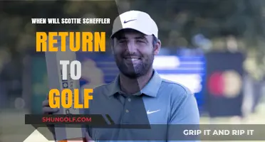 Scottie Scheffler's Golf Return: Timeline and Expectations for Comeback