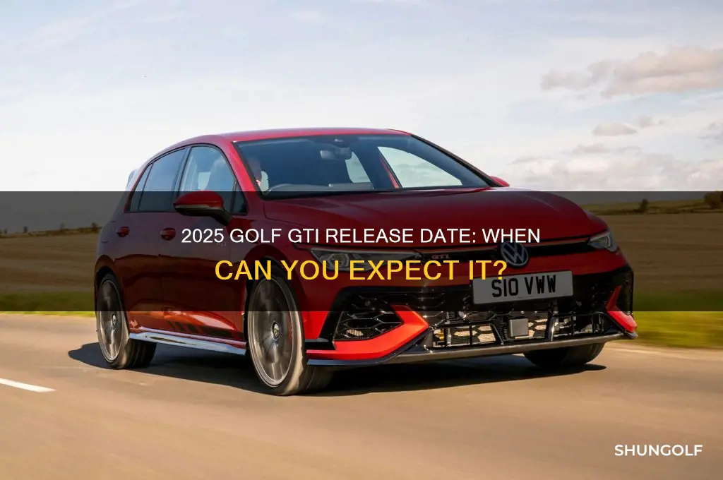 when will the 2025 golf gti be available