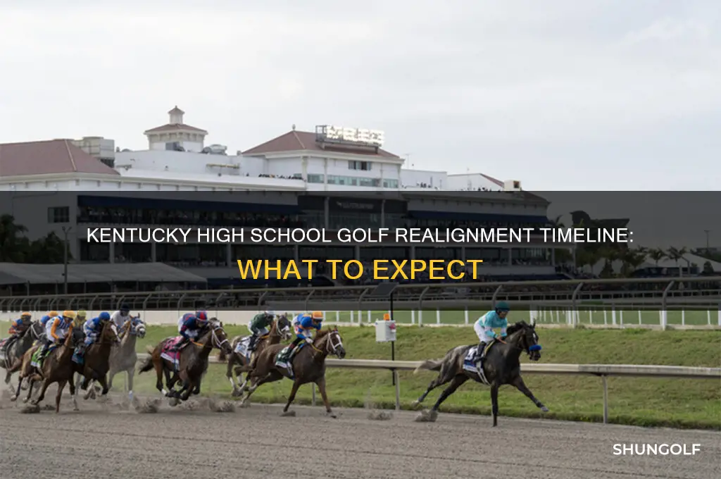 when will the kentucky high school golf realignment occur