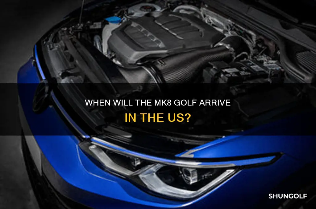 when will the mk8 golf come to the united states