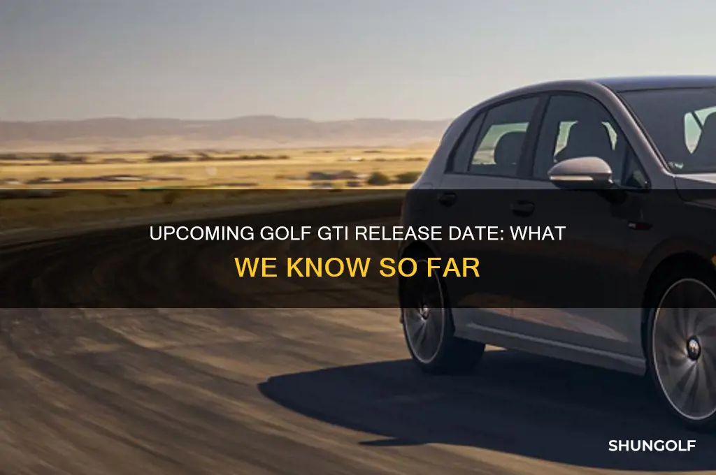 when will the new golf gti be released