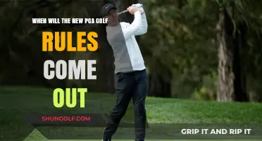 Upcoming PGA Golf Rule Changes: Release Date and Key Updates